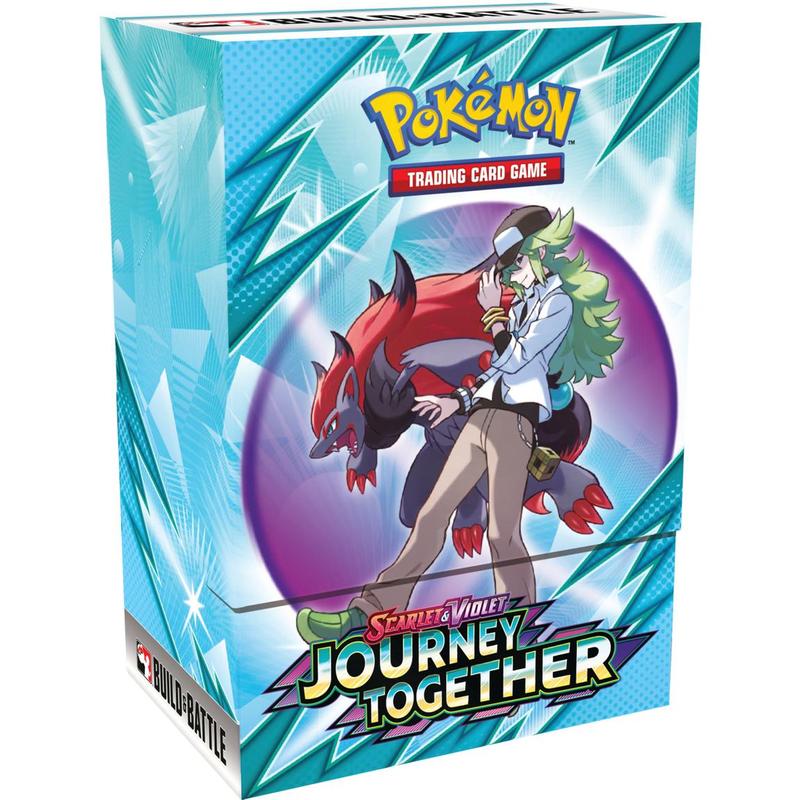 Pokémon Scarlet & Violet Journey Together Build & Battle Box - 4-Packs Inside with 40-Card Ready-to-Play Deck & Unique Promo Cards