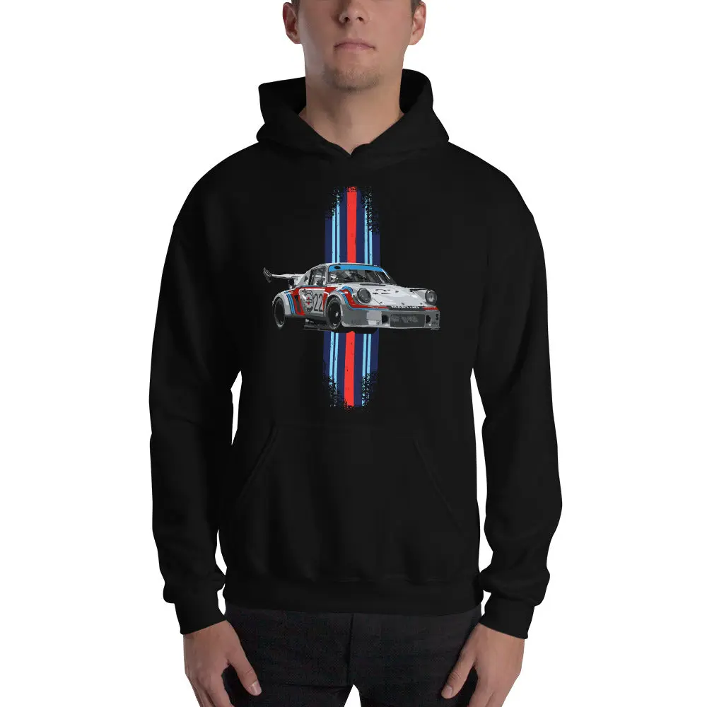 1974 Martini Racing Carrera 2.1 Turbo Unisex Hoodie