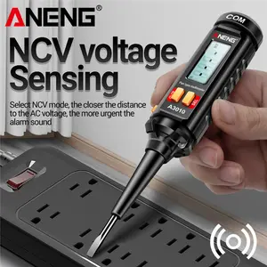 ANENG A3010 4000 Counts Pen-Type Multimeter True-RMS Backlight Multi Meter Digital Auto Range Tester LCD Electrician Tools