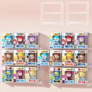 Acrylic Box Wall Mount Holder, Transparent Figure Display Case, Suitable for Collectibles, Compatible with 21-Inch Boxes, Easy Installation