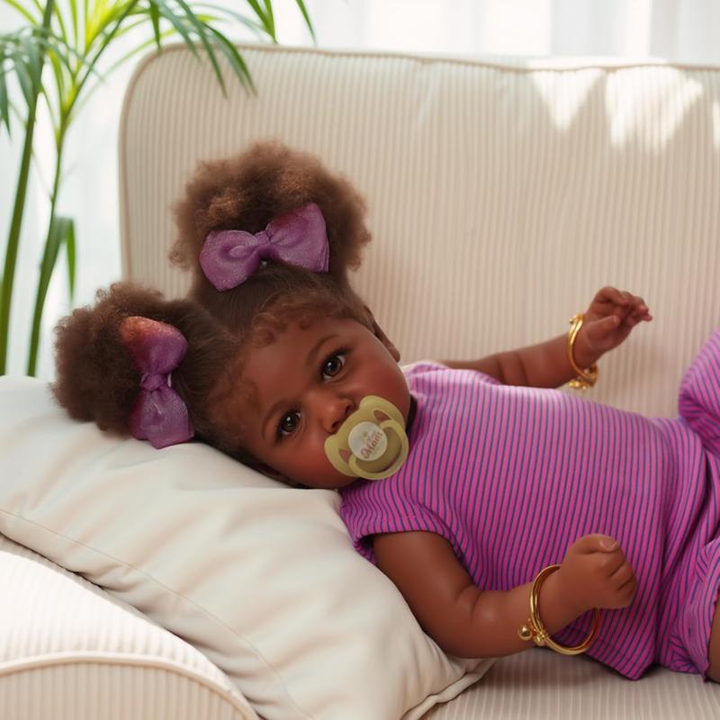 BABESIDE Lifelike Reborn Baby Dolls 20Inch Fabric body+vinyl limbs Real Life Baby Dolls with Toy Accessories For kids Age 3+ Suitable gifts for Mother's Day Valentine's Day Children's Day & Christmas