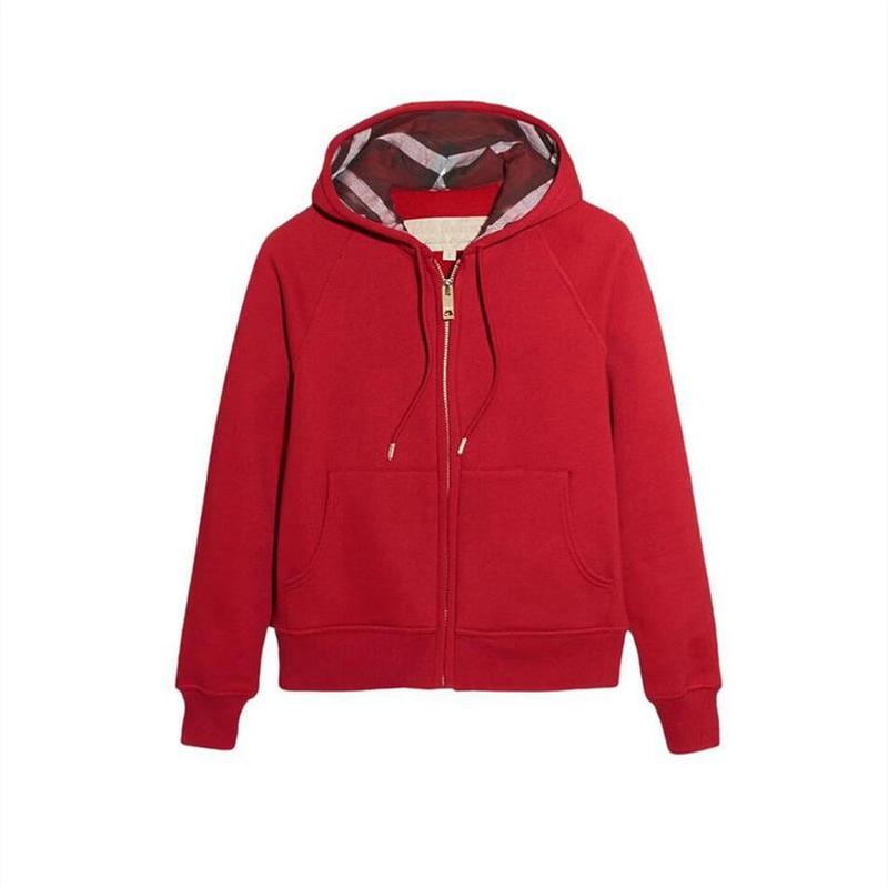 High-Quality British Style Hooded Sweatshirt for Men and Women, Women's Jacket, Full Zip Cardigan, Customizable Embroidery