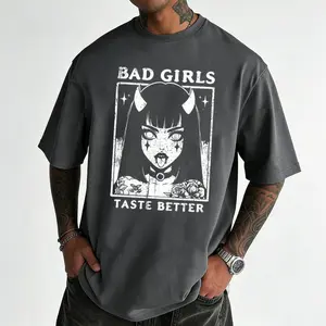 Vintage Bad Girls Taste Better Tattoos Lovers For Women T-Shirt unisex T-Shirt