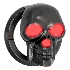 Skull  Protective Push Start Button Cover - Anti-Scratch  Engine Decoration Ring