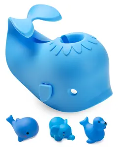 Silicone whale faucet cover