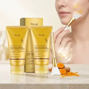 Turmeric Collagen Peel-Off Mask Set (75g*2), Gentle Cleansing, Moisturizing, Improves Loose Skin, Smooths Facial Skin Care