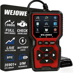 Upgraded OBD Scanner Diagnostic Tool, Check Engine Code Reader OBD Scanner with Reset, Auto Check Engine Light Mode , Mode  & I/M Car Diagnostic Scan Tool for All OBDII Car