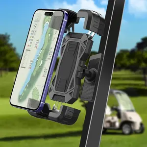 Golf Cart Phone Holder, Golf Cart Phone Mount with N52  Compatible with EZGO, Club , Yamaha, Golf Cart Accessories for , ,  Pixel & More