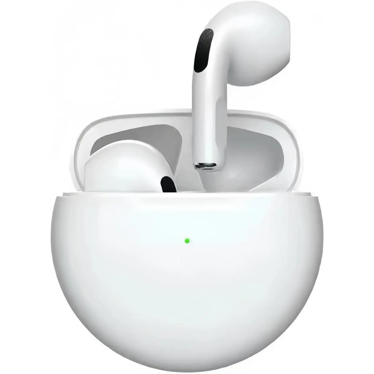 Wireless Bluetooth TWS Stereo Earphones - Audio Headset with 30-Hour Long Battery Life, Deep Bass, Lightweight In-Ear Design, Built-In Microphone, Water Resistance, Compatible with iPhone & Android Phones, Wireless Earphones