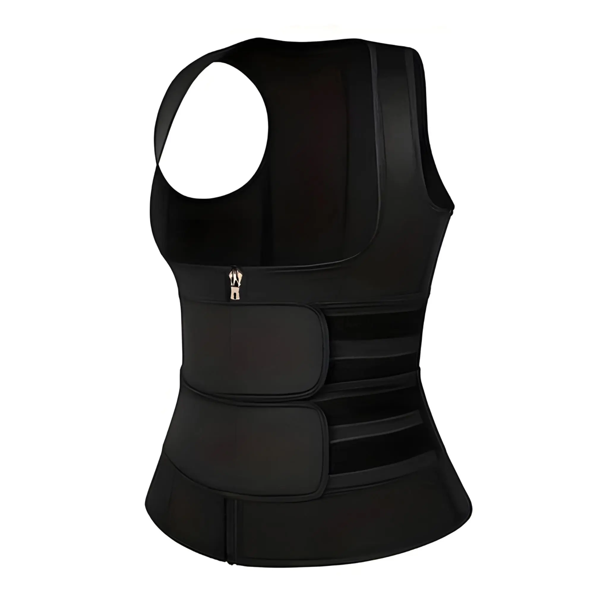 Summer Women's High Pressure Comfort Trainer Vest Summer Gift, Elastic Tummy Control Vest, Double Waist Corset Vest, Gym Essentials