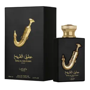 Ishq Al Shuyukh Gold EDP - 100mL (3.4 oz) by Lattafa Pride