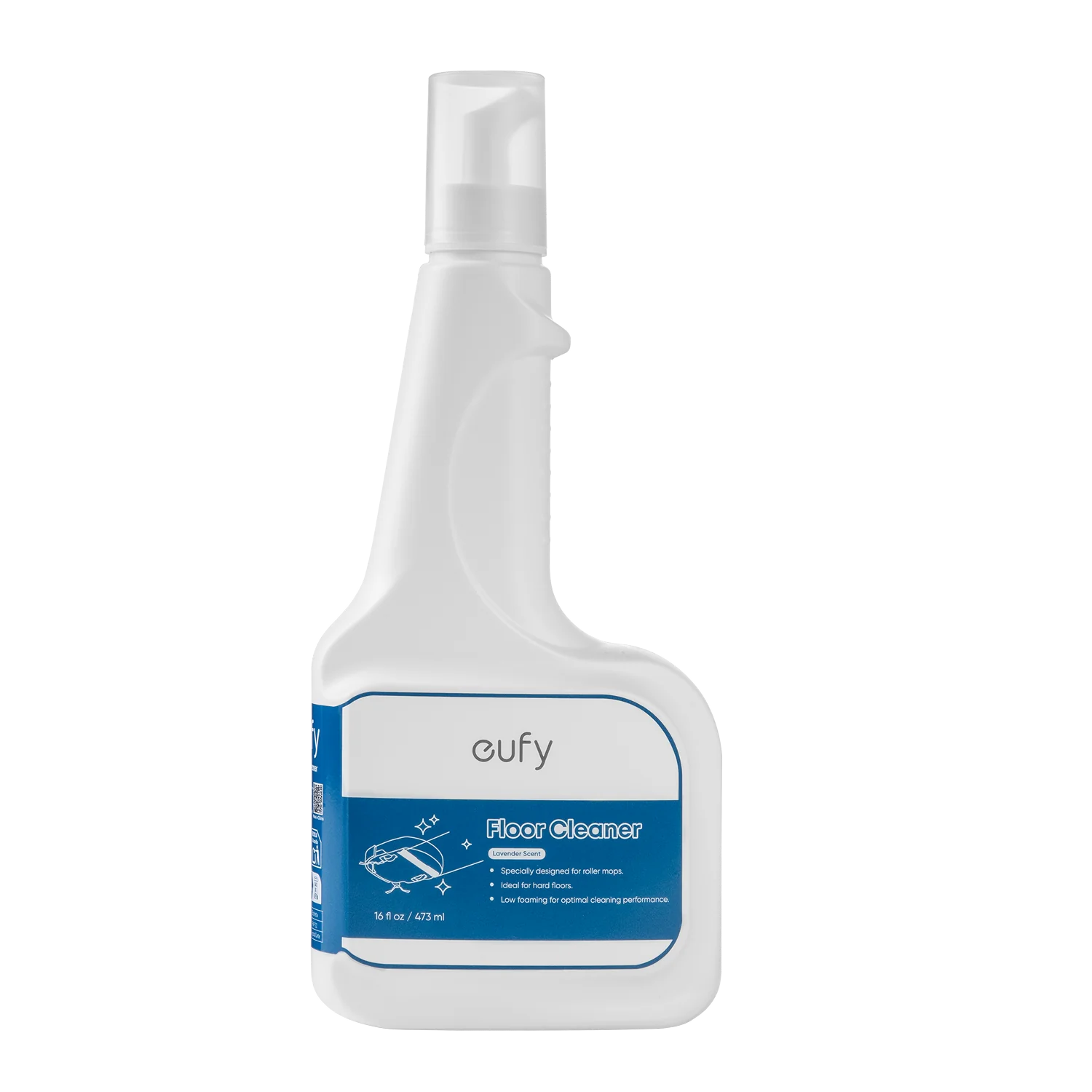 eufy Robovac Floor Cleaning Solution, Ready to Use, 473 ml, Floor Cleaner, Safe, Compatible with E28/X10
