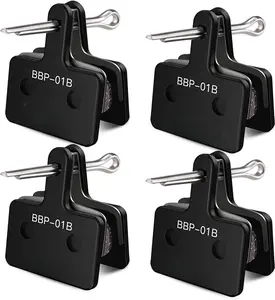 Pads, High-Performance  Pads, Disc  Pads & Spring (Semi-Metallic&) for Mountain  Disc Brakes, Pads Compatible with TRP Tektro Shimano Deore Br