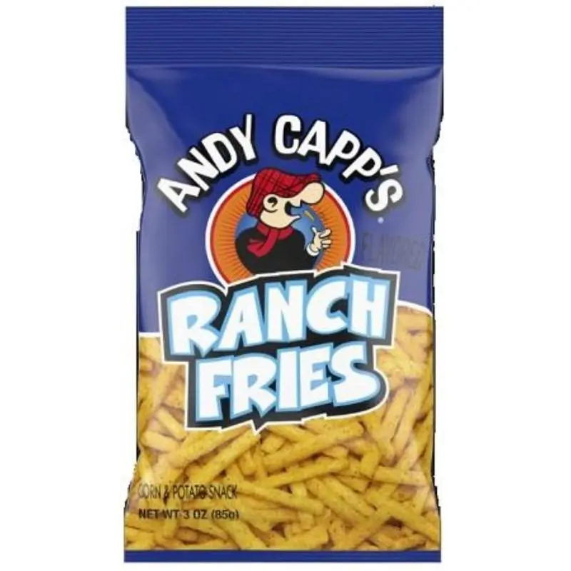 6x Andy Capp's Ranch Fries 3oz Ranch Fries