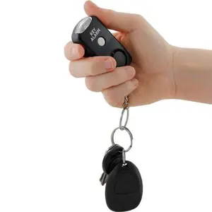 Streetwise 130dB Keychain Panic Alarm w/ LED Light