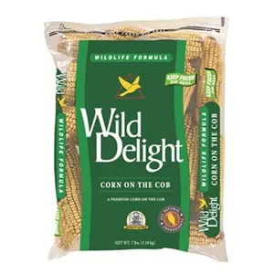 212 MAIN Low-Moisture Wild Delight Corn On The Cob Bird Feed, 7 lbs, Prevents Mold (D&D Commodities 388070)