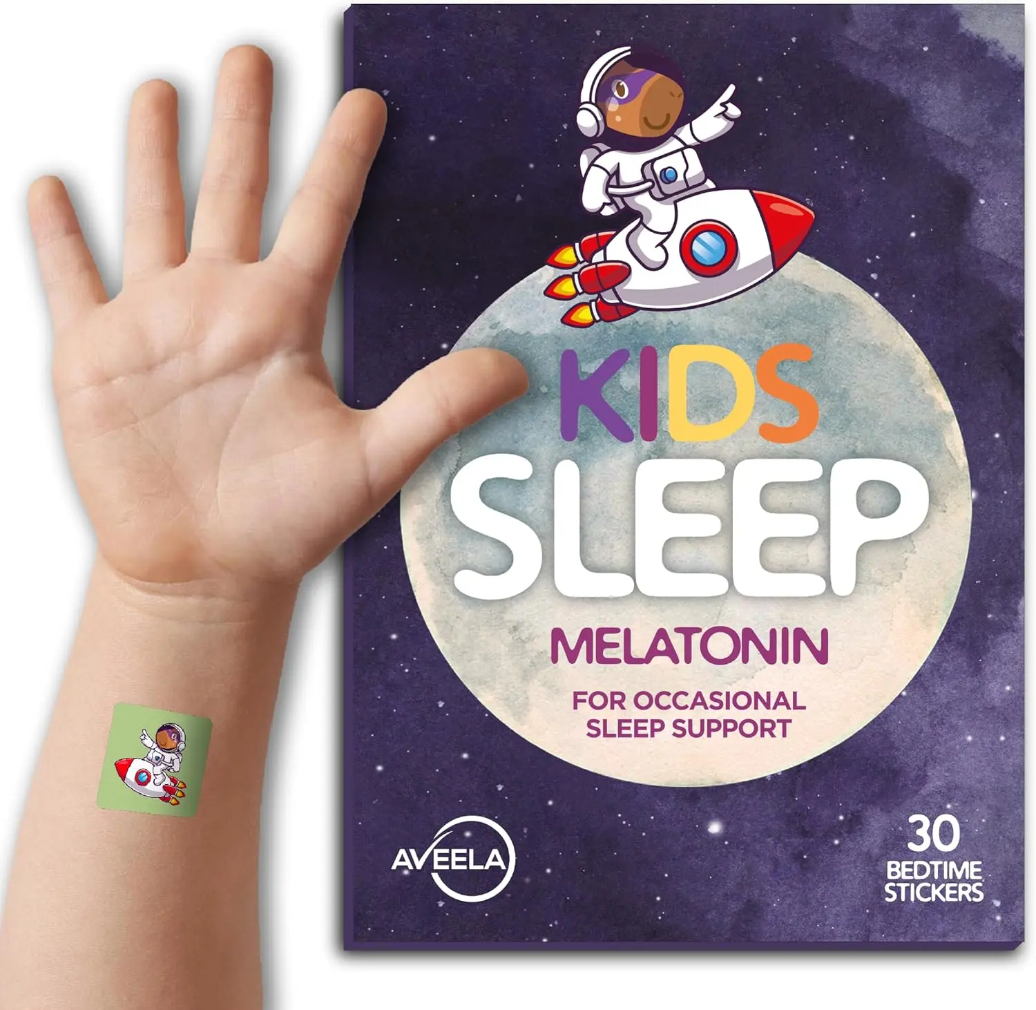 CAPY Patches with Melatonin for Kids - 30-Day Supply