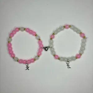 Connected Forever Initial Bracelet