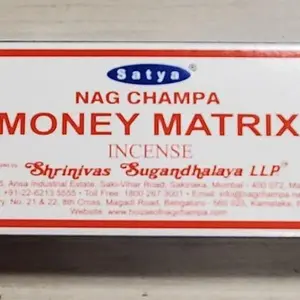 Satya Money Matrix Incense Sticks