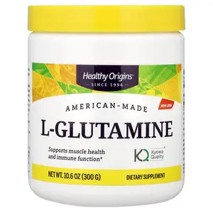 Healthy Origins American-Made L-Glutamine, 10.6 oz (300 g)