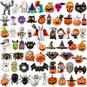 【Halloween Hot Sale】Spooky Foil Balloons ｜Perfect Halloween Party Decor