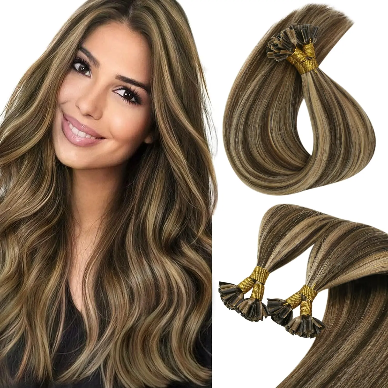Ve Sunny U Tip Hair Extensions Real Human Hair Suitable for all women Varied Selection
