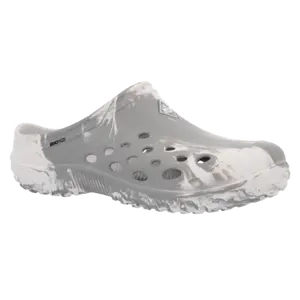 Muck Men's Muckster Lite EVA Grey White Clog Shoes  MMLCM11