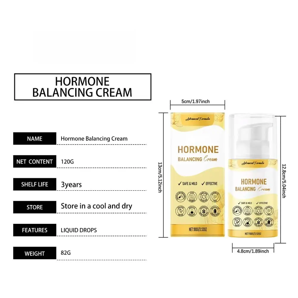 Women's 100g Natural Nourishing Honey Peppermint Glycerin Moisturizer Cream - Mild Gentle Formula for Sensitive Skin, Daily Hydrating Body Care Balm