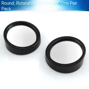 Ultra-Clear Blind Spot Rearview Mirror, Wide-Angle Panoramic Small Round Mirror, 360° Reverse Assist Car Mirror, Essential Driving Aid