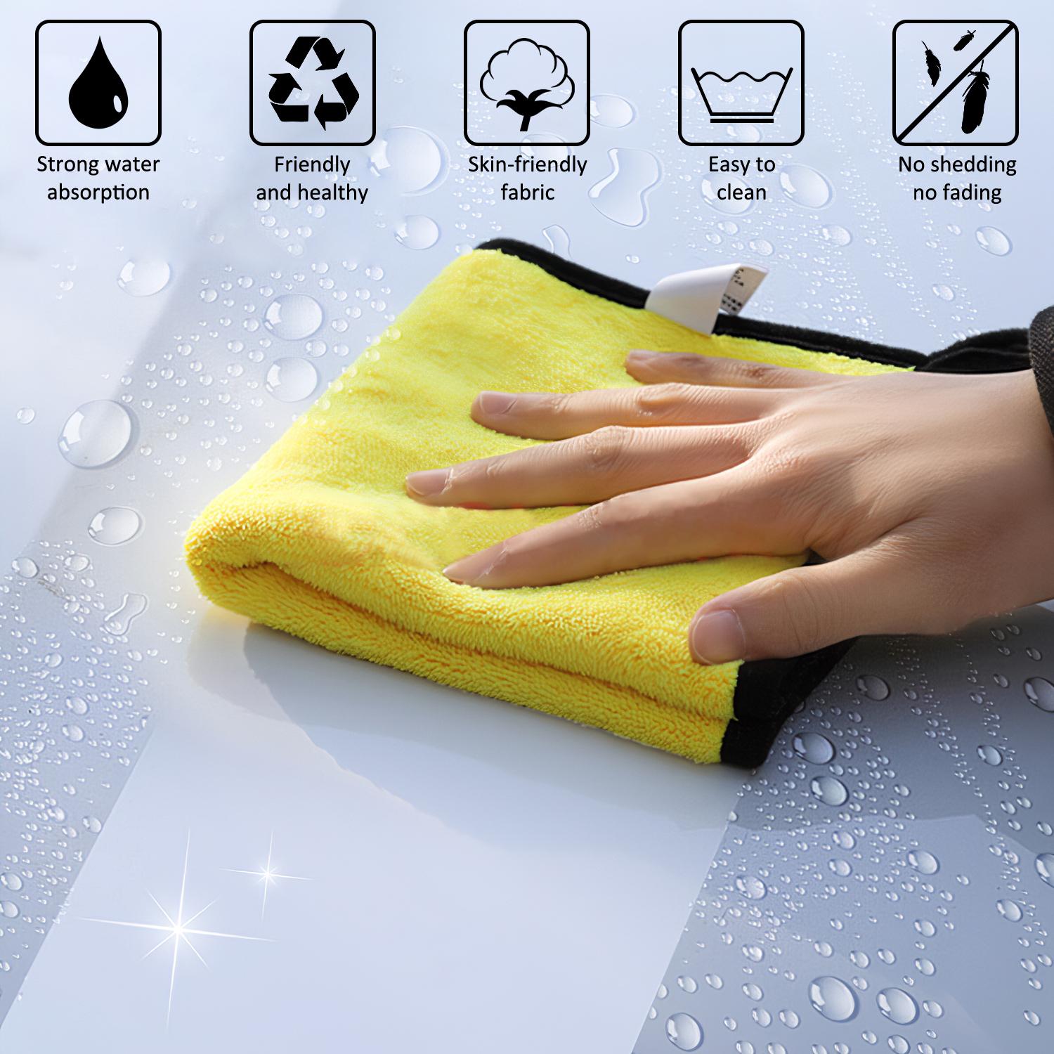 Microfiber Car Towels: Ultra-Absorbent, Lint & Scratch Free Detailing Cloths for Auto & Home Cleaning. Microfiber Car Towels: Ultra-Absorbent, Lint & Scratch Free Detailing Cloths for Auto & Home Cleaning.
