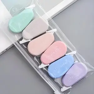 6-Piece Multicolor Correction Tape Set, Ideal for School and Office Supplies, Fun and Practical Stationery Essentials