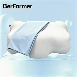 Mellow Cloud Pillow - 2026 Pillow Awards Winner, Pressure-Relieving Dual-Density Memory Foam, Ear-Friendly Design, Supportive Zoned Construction, Cooling Gel-Infused Breathable Cover for Side Sleepers