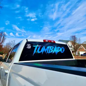 TUMBADO words Decal Sticker Car Exterior Accessory For Cars, Trucks, SUV, Room Windows