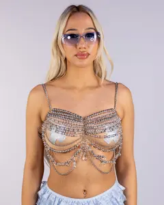 Desert Sands Women's Gold Bead Top