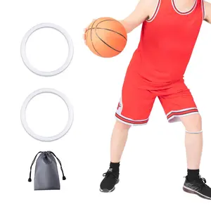 2PCS Kids Patellar Tendon Knee Strap, Adjustable Knee Compression Wrap and Knee Sleeve Support Band for Stability, Youth Knee Stabilizer Brace for Basketball Running Training