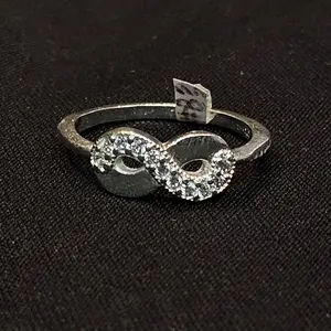 Infinity Ring 925 Sterling Silver - Elegant Design with High-Quality Finish