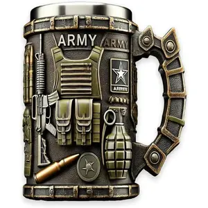 Frontline Heritage Co Military Cups – Vintage Army Style Mug
