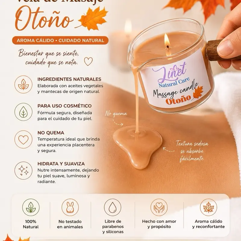 Pumpkin Essence Autumn Massage Candle