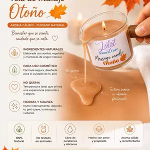 Pumpkin Essence Autumn Massage Candle