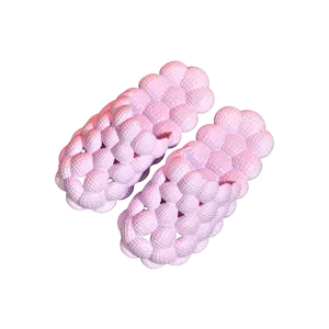 Bubble Slippers, Bubble Skateboard Fun Massage Slippers, Women'S Lychee Anti-Slip Slippers, Anti-Slip SPA Slippers, Soft Pillow Decompression Skateboard, Neutral Style