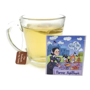 Florence NightTEAngle: Organic Night Time Chamomile Lavender Tea (Herbal)