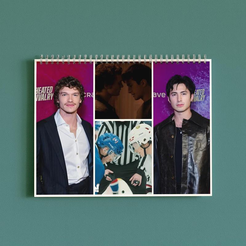 Heated Rivalry 2026 Calendar, Spicy Romance Photo Calendar, Male ...