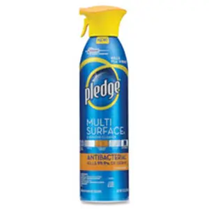 Pledge Diversey DRACB723541 Multi-Surface Disinfecting Cleaner - Antibacterial Spray, Antiseptic Disinfectant Liquid, All-Purpose Cleaner, 9.7oz for Stainless Steel Household Surfaces