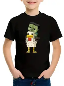Youth Boy's Graphic Tee, Boy Clothes, Cute Graphic Tee, Cartoon Print Tee,Casual Short Sleeve T-shirt