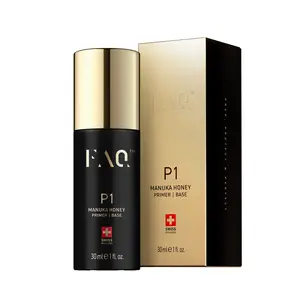 FAQ P1 Manuka Honey Conductive Primer  1 fl.oz. - Enhanced Results - Nourishing - Allantoin & Amino Acids - Antioxidant & Moisturizing - Anti Aging Skin Care - Dermatologist Tested - For All Skin Types