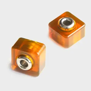 PEI Square Fidget Pendant - EDC Fidget Slider Rotating Decompression Toy Backpack Pendant Adult Fidget Toy Adults Gifts