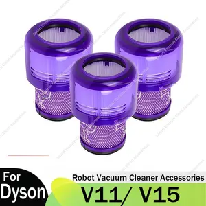 HEPA Filter Parts For Dyson V11、 V15、 V11 Animal、 V11 Torque Driver、V11 Complete V11 Absolute、V15 Detect Absolute, SV14/ SV16 Cordless Vacuum Cleaner Accessories Compare to Part 970013-02 Replacement