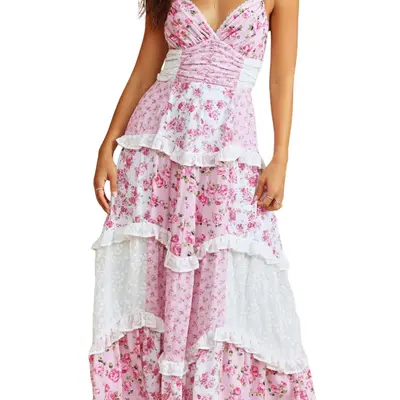 lace top floral bottom dress Lace Dresses for Women