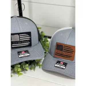 Distressed We The People Patch Snapback Hat