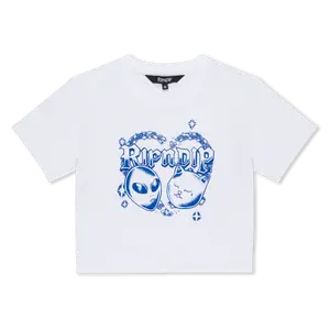 Kali Cropped Baby Tee (White)